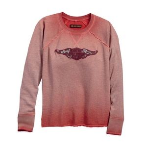 Harley-Davidson Women's Raglan Pullover Sweatshirt